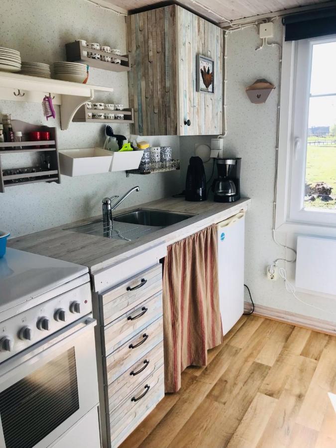 Oevraby Stuga Villa Godeby Esterno foto